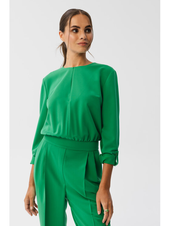 Stylove Stylove Kombinezon S355 Zielony Modern Fit