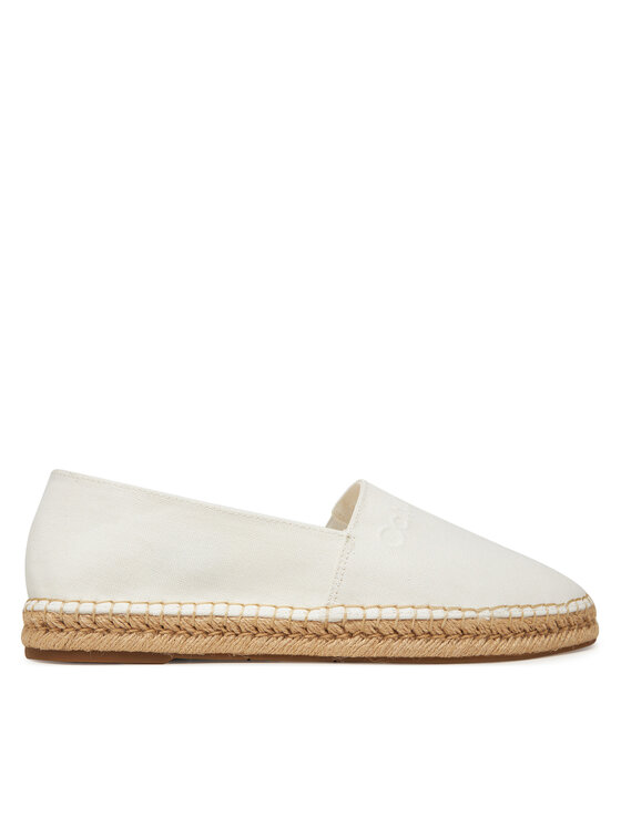 Calvin Klein Espadrilky Espadrille Cv Logo HM0HM01808 Biela