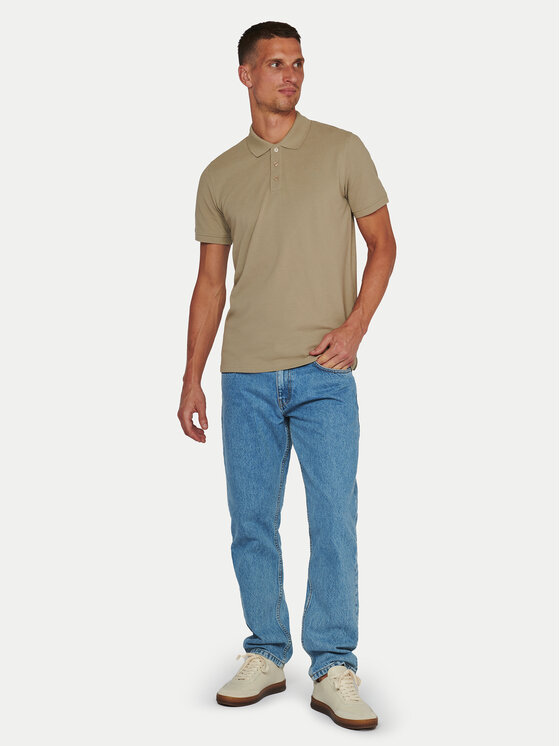 Matinique Matinique Polo majica 30206461 Bež Regular Fit