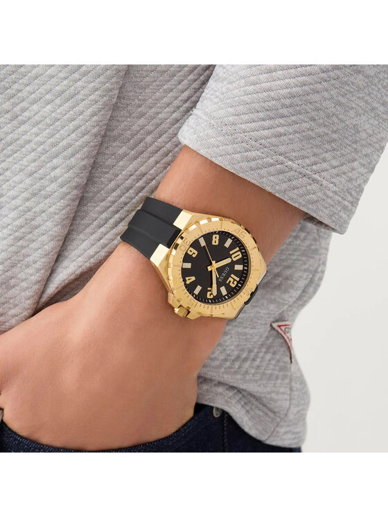 Guess Guess Ρολόι GW0906G2 Μαύρο