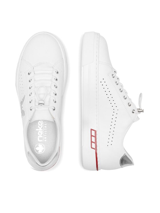 Rieker Rieker Sneakers L8857-80 Weiß