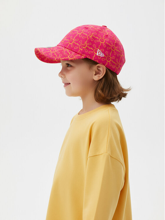 New Era New Era Czapka z daszkiem Kids Aop Sun 940 Ne 60503360 Różowy