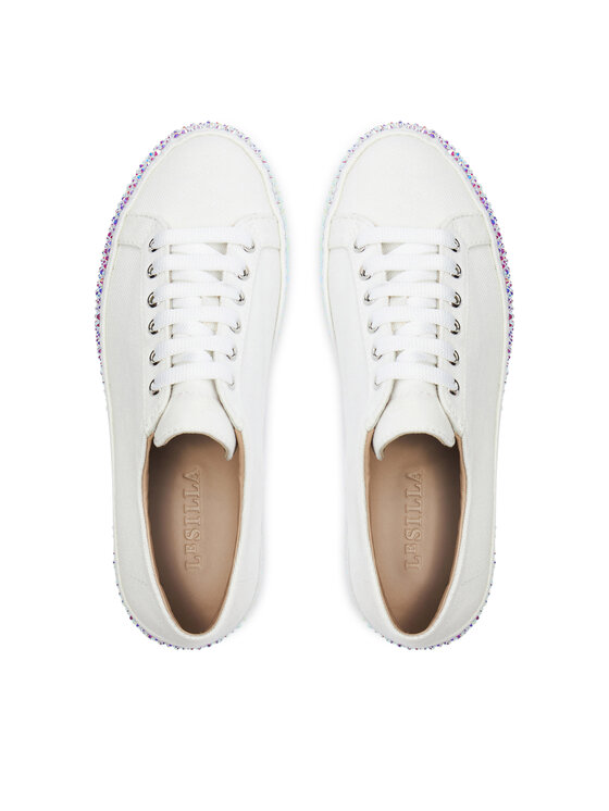 Le Silla Le Silla Sneakers Andrea 1617Z020M1PPGIR Bianco