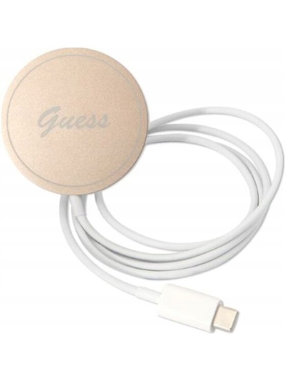 Guess Guess Etui na telefon 4G Metal Gold Logo Niebieski