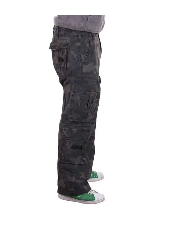 Brandit Brandit Spodnie materiałowe 1003.4.6XL Czarny Cargo Fit