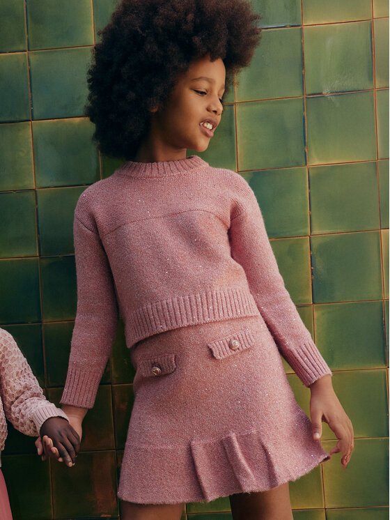 Abel & Lula Abel & Lula Completo da bambino 5543 Rosa Regular Fit