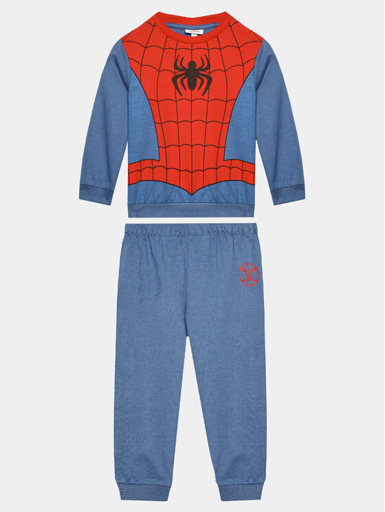 OVS OVS Pidžama SPIDER-MAN 1816693 Zils Regular Fit