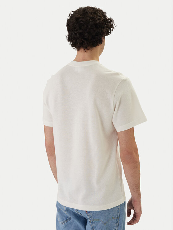 Lacoste Lacoste Majica TH0629 Bela Regular Fit