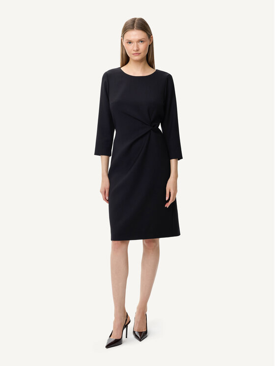 KMX KMX Sukienka koktajlowa 924900007 Czarny Fitted Fit