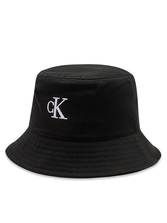 Pălărie Calvin Klein Bucket Monogram Embro K60K612320 Negru