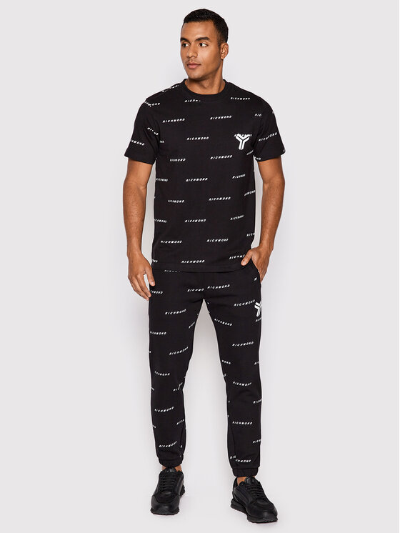 John Richmond John Richmond T-shirt UMA22007TS Nero Regular Fit