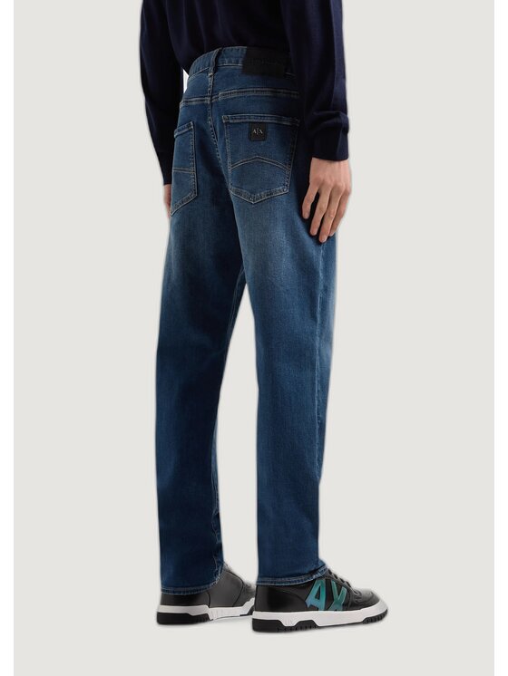 Armani Exchange Armani Exchange Jeansy 8NZJ13 Z3SHZ Niebieski Slim Fit