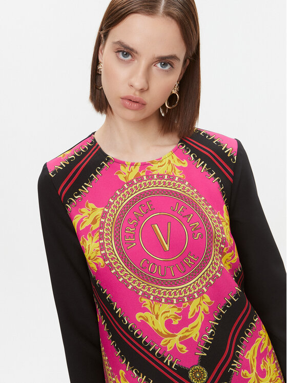 Versace Jeans Couture Versace Jeans Couture Kasdieninė suknelė 75HAO921 Spalvota Regular Fit