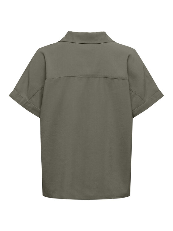 ONLY ONLY Поло Aris 15364279 Зелений Loose Fit