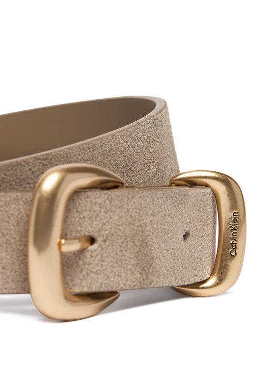 Calvin Klein Calvin Klein Sieviešu josta 2Piece Suede Strap 25Mm LV04F7065G Bēšs