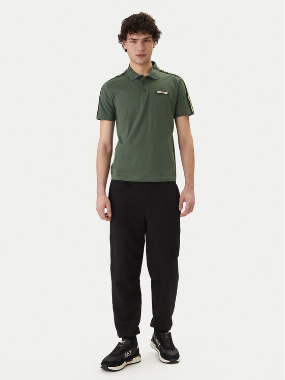 EA7 Emporio Armani EA7 Emporio Armani Polo 7M001477 AF10375 U7260 Zielony Regular Fit