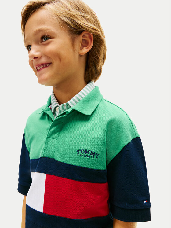Tommy Hilfiger Tommy Hilfiger Polokošeľa KB0KB10413 Farebná Regular Fit
