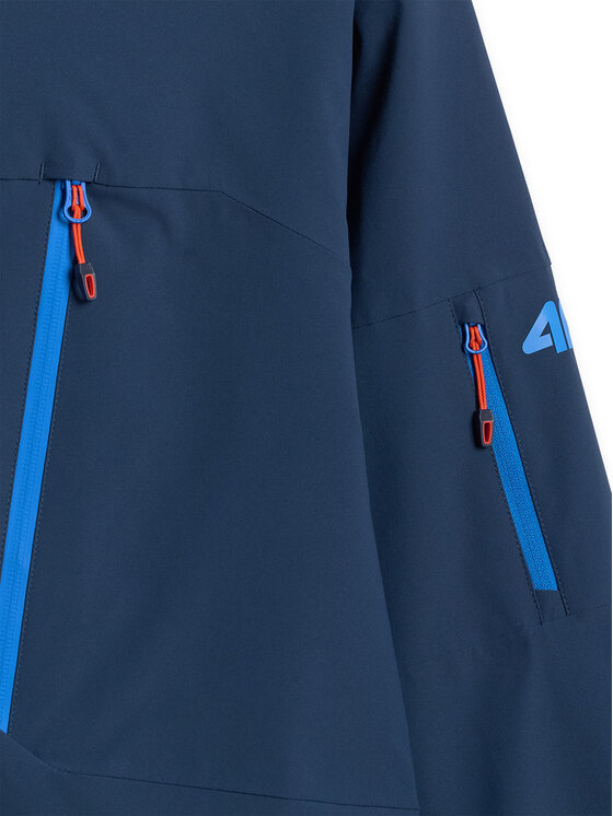 4F 4F Kurtka przejściowa MIDSHOP TEXTILE Granatowy Regular Fit