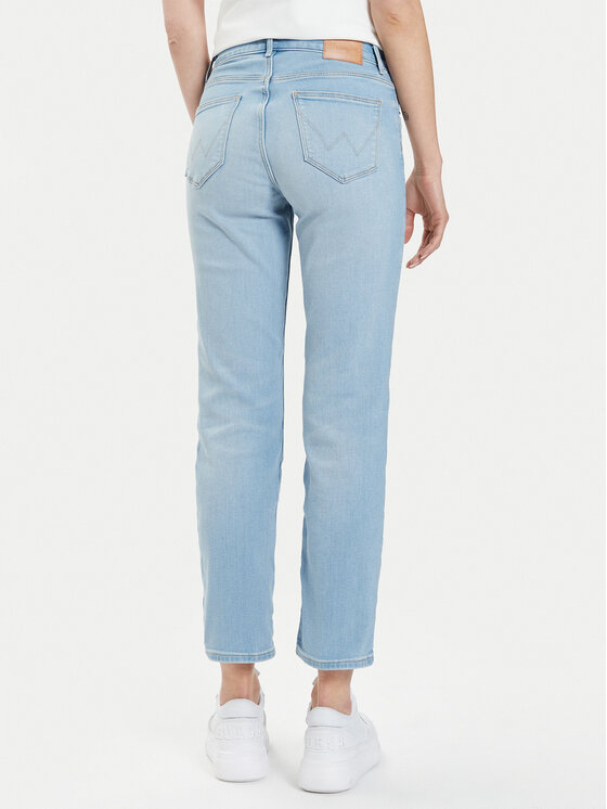 Wrangler Wrangler Jeans Love Letters 112350946 205232 Blu Straight Leg