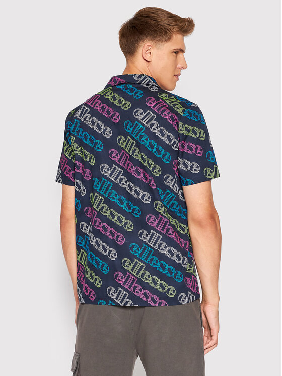 Camicia Bergia SHN15420 Blu scuro Regular Fit