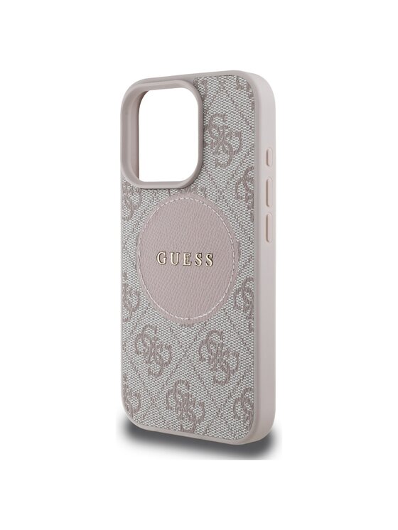 Guess Guess Etui na telefon Apple iPhone 16 Pro Max Różowy