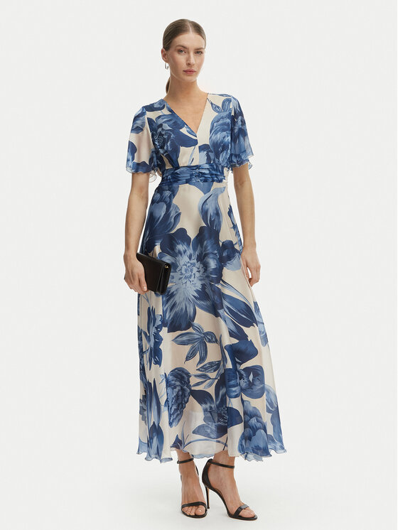 Rinascimento Rinascimento Coctailkleid CFC0128026003 Blau Regular Fit