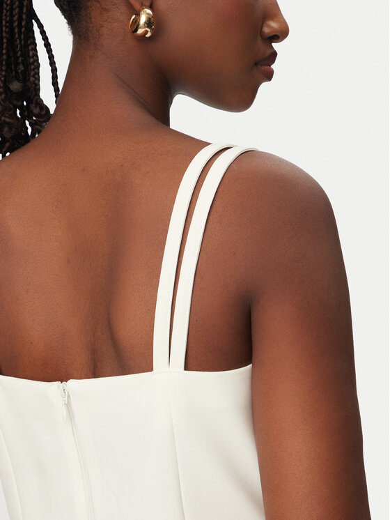 Rinascimento Rinascimento Τοπ CFC0127891003 Λευκό Slim Fit