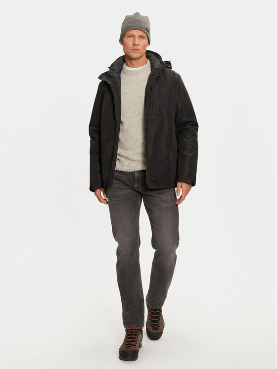 CMP CMP Зимно яке 33Z1577D Черен Regular Fit