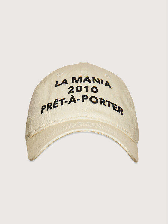La Mania La Mania Cappellino CZAPKA MARLON 251 ONE SIZE Bianco