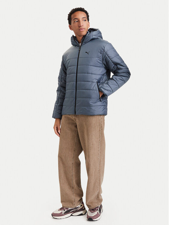 Puma Puma Зимно яке Ess 685211 Сив Regular Fit