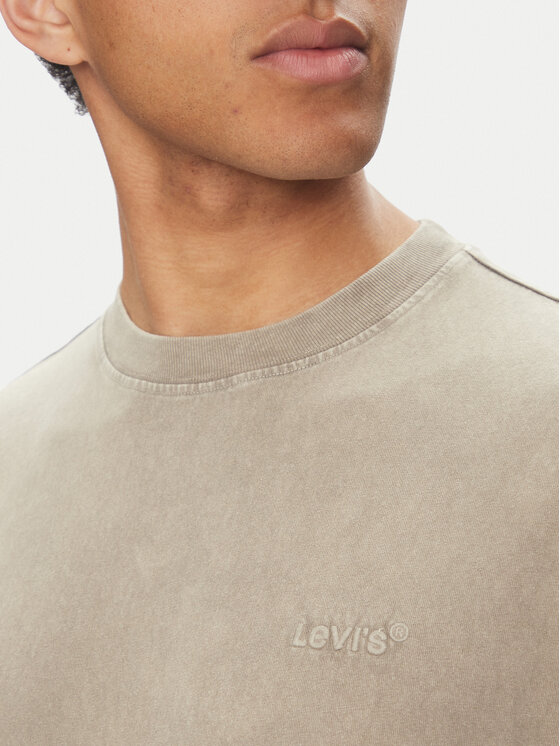 Levi's® Levi's® Тишърт Red Tab™ Vintage A0637-0134 Бежов Boxy Fit