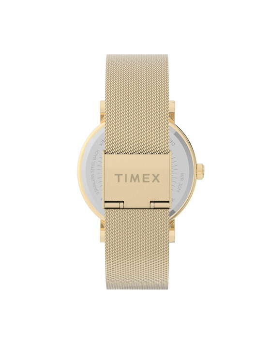 Timex Timex Zegarek Originals TW2U05400 Złoty