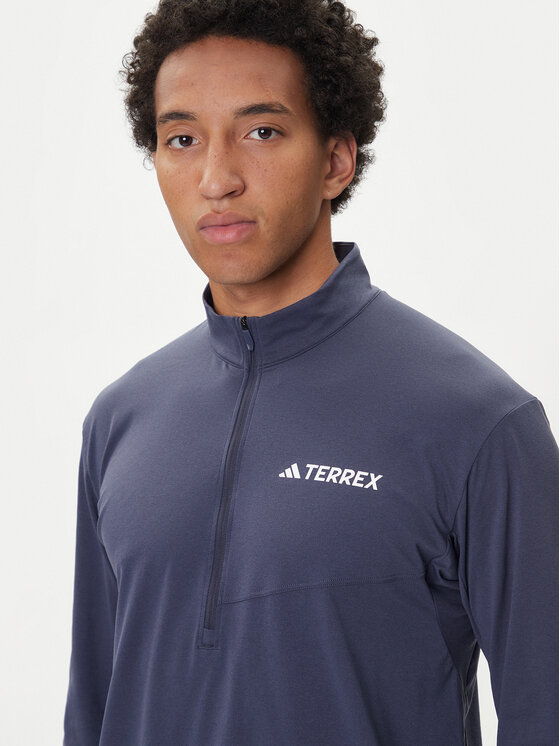 adidas adidas Funkční mikina Terrex Multi Climacool JM7084 Modrá Regular Fit