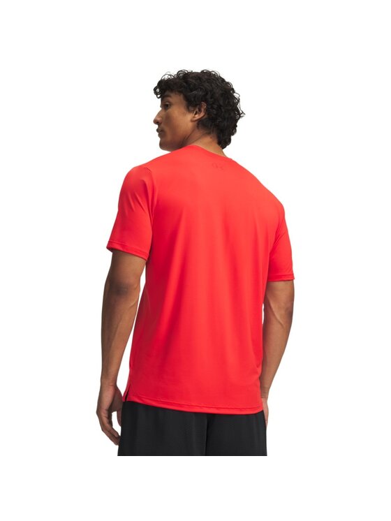 Under Armour Under Armour Koszulka techniczna 1383973 Czerwony Relaxed Fit