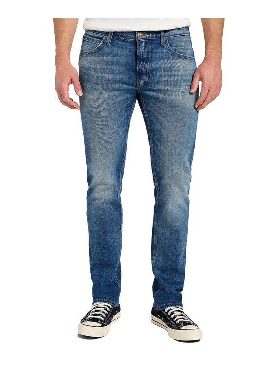 Lee Lee Jeansy 112355866 Niebieski Regular Fit