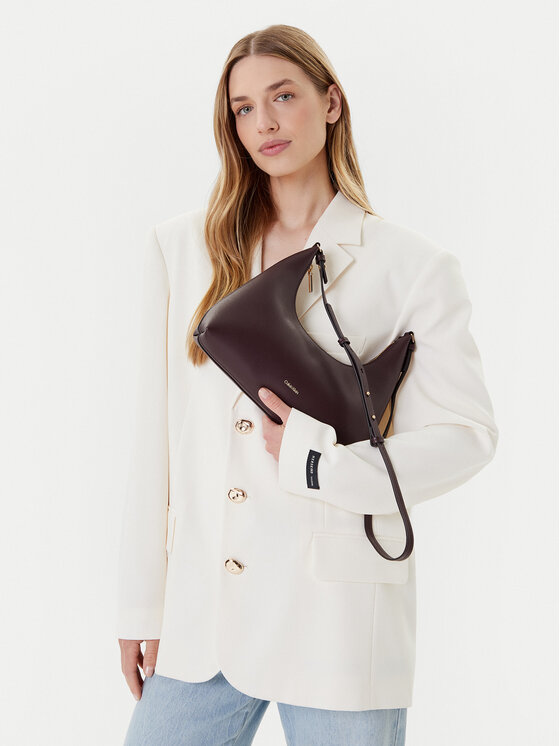 Calvin Klein Calvin Klein Käekott Foil Logo Conv Shoulder Bag LV04F3272G Bordoopunane