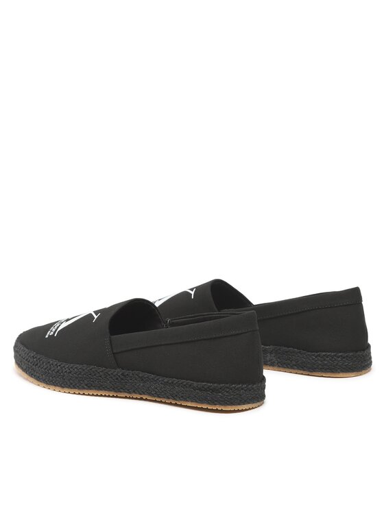 Calvin Klein Jeans Calvin Klein Jeans Espadryle Espadrille Ess Monogram YM0YM00654 Czarny