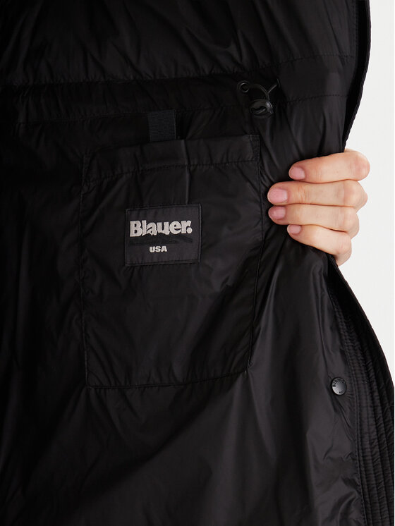 Blauer Blauer Μπουφάν πουπουλένιο 25WBLDB03175 Μαύρο Regular Fit