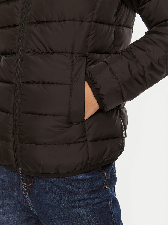 Tom Tailor Denim Tom Tailor Denim Kurtka przejściowa 1042098 Czarny Regular Fit