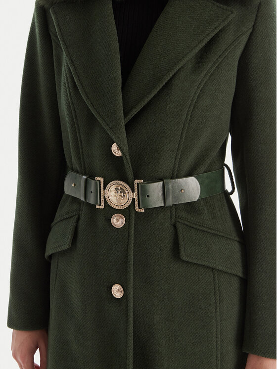 Guess Guess Cappotto di transizione W5BL25 W2672 Verde Regular Fit