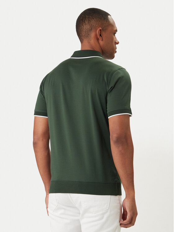 KARL LAGERFELD KARL LAGERFELD Polo 745080 562200 Zielony Regular Fit