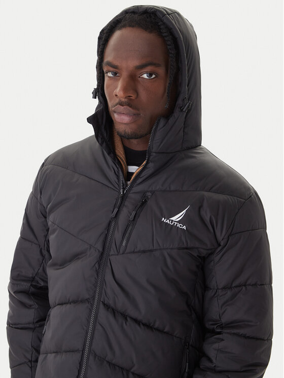 Nautica Nautica Žieminė striukė Provo N1T04062 Juoda Regular Fit