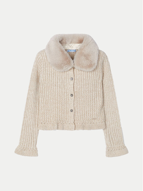 Mayoral Mayoral Cardigan 4362 Beige Regular Fit