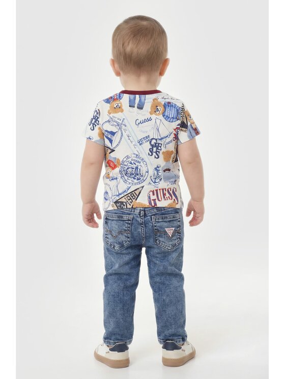 Guess Kids Guess Kids T-Shirt 180626 Barevná Classic Fit