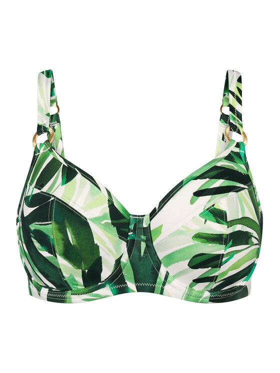 Triumph Triumph Gornji dio kupaćeg kostima Summer Palm 10226611 Zelena