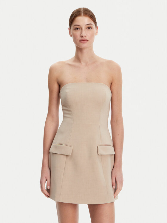 Bardot Bardot Rochie cocktail 59806DB Bej Regular Fit