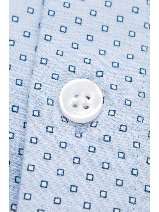 Lancerto Lancerto Koszula Cornelia KO073121000035 Niebieski Slim Fit
