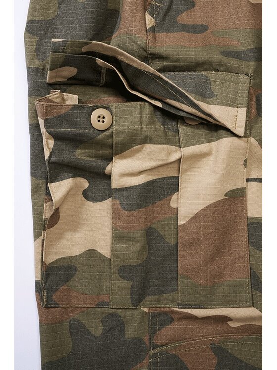 Brandit Brandit Spodnie materiałowe 11007.107 Khaki Cargo Fit