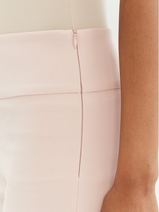 Rinascimento Rinascimento Pantaloni di tessuto CFC0122830003 Rosa Regular Fit