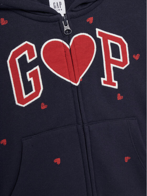 Gap Gap Суитшърт 576630-01 Тъмносин Regular Fit